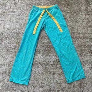 Xhilaration Teal and Yellow Pajama Bottoms Size XS